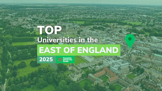 Top universities in the East of England