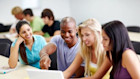 Students studying in UK 