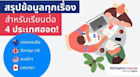 รวมบทความข้อมูลแน่นสำหรับเรียนต่อ 4 ประเทศฮอต สรุปครบจบในหน้าเดียว