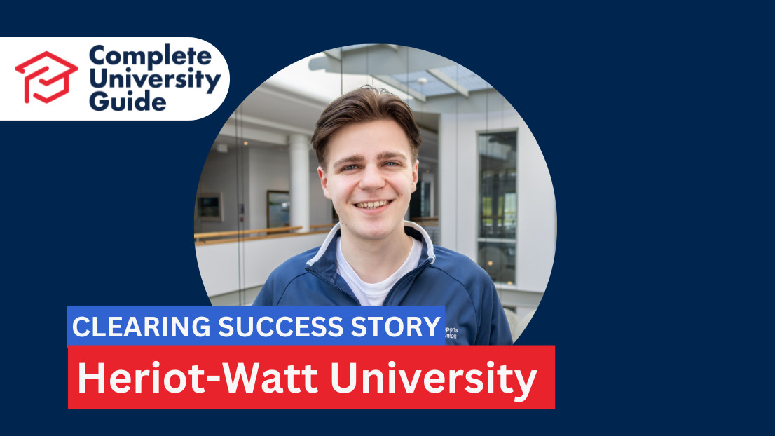 UCAS Clearing – Heriot-Watt was chosen by Gio for its campus and Mathematics BSc