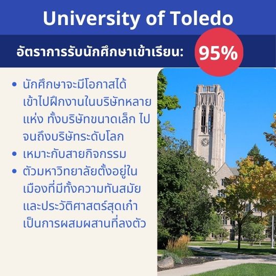 university of toledo acceptance rate