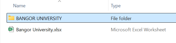 Award badge zip file