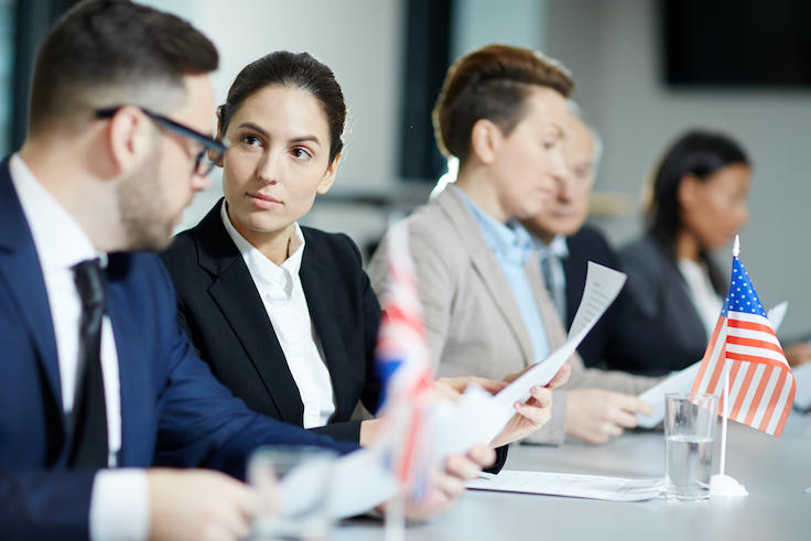 Delegates at a conference
