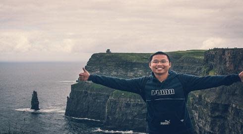 Du hoc sinh Ireland