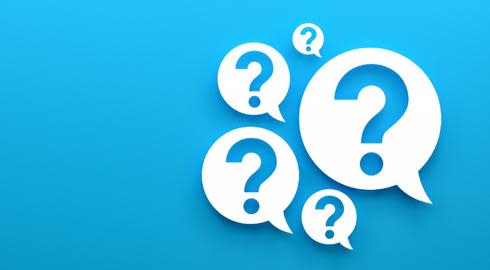 question marks
