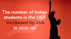 increase in Indian students in USA