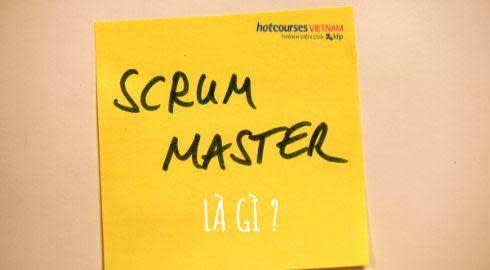 scrum master là gì