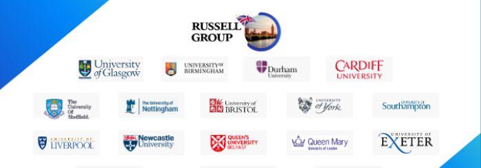 Daftar logo anggota-anggota Russel Group
