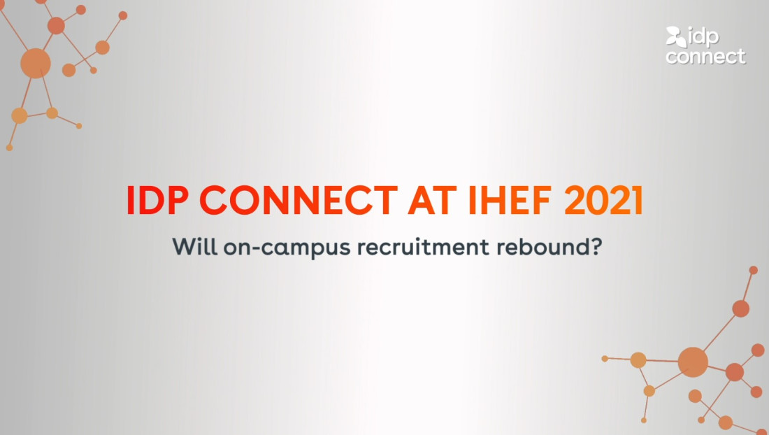 IDP Connect at IHEF 2021