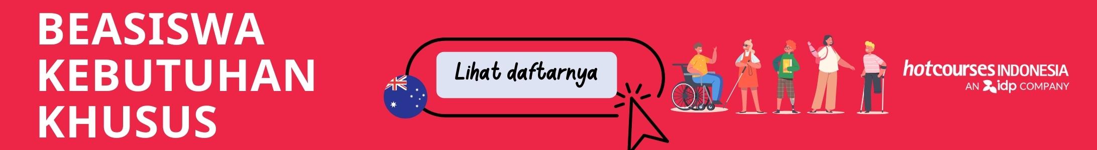 Banner Artikel Beasiswa Untuk Pelajar Berkebutuhan Khusus.di Australia