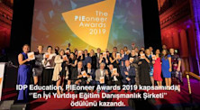 IDP Education, PIEoneer Awards 2019 ‘’En İyi Eğitim Ajansı’’ Ödülünü Kazandı
