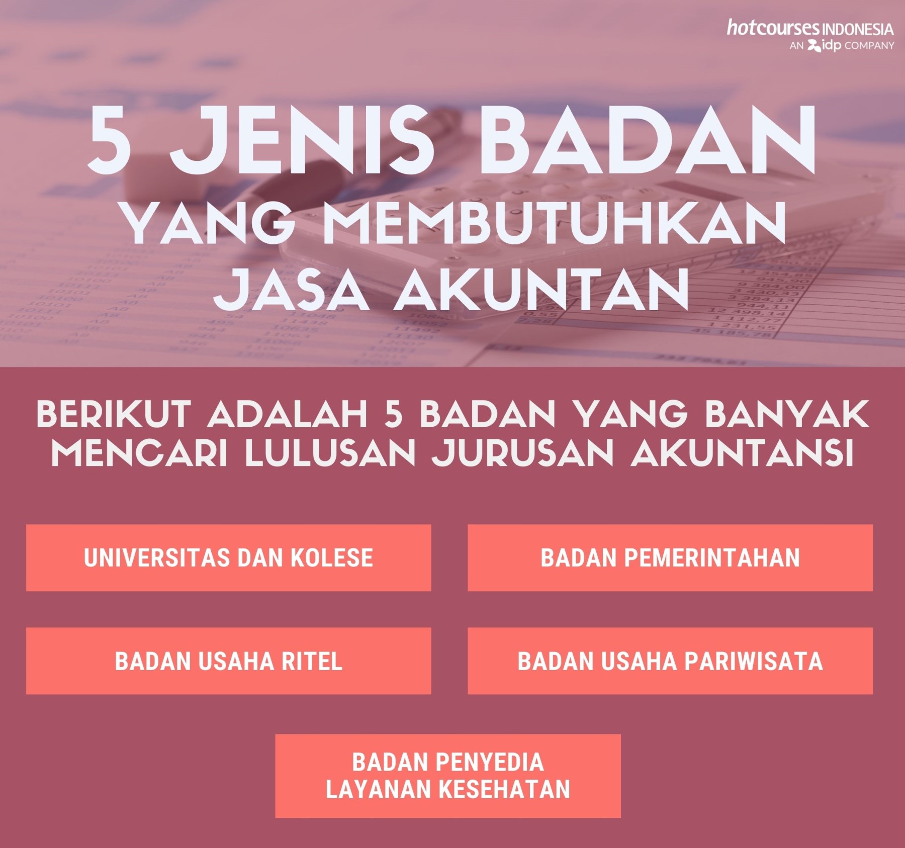 5 Jenis Badan Yang Membutuhkan Banyak Jasa Akuntansi - Hotcourses Indonesia