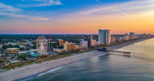Pier in Myrtle Beach South Carolina