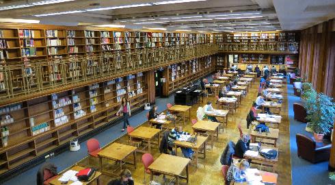 Library at London School of Hygiene and Tropical Medicine