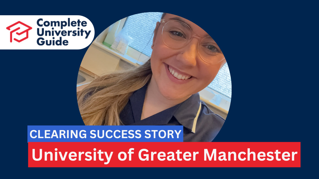 Discover Bethany’s experience of getting a place through Clearing at the University of Greater Manchester.