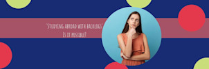 Can I study abroad with backlogs?