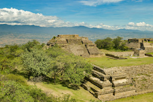 Mayan ruins and nature in Oaxaca, Mexico
