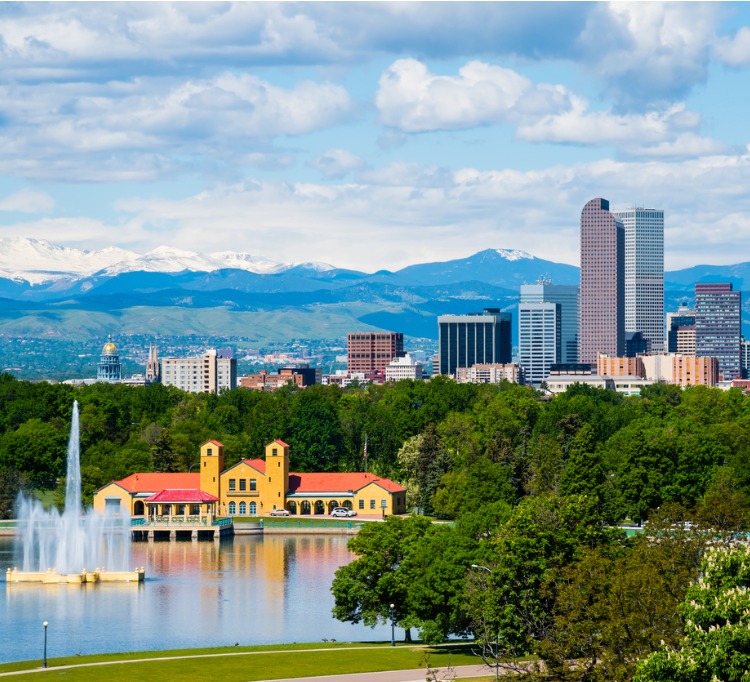 Denver Colorado city view