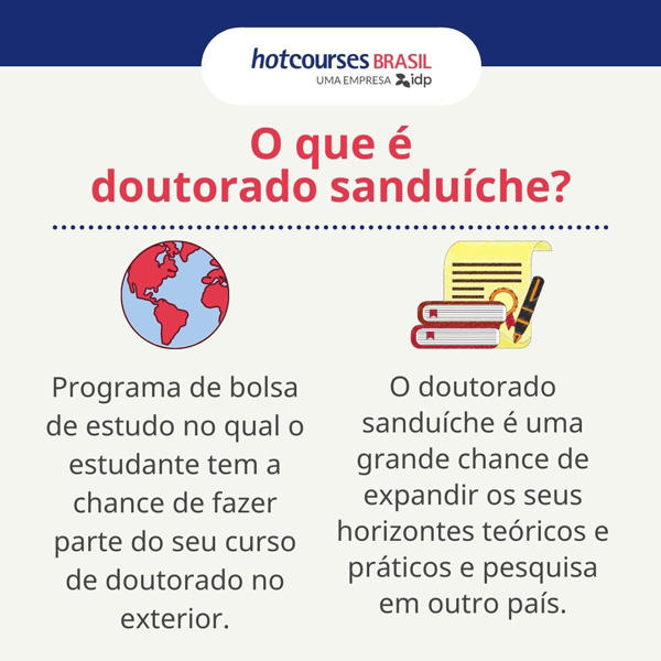 O que é doutorado sanduíche no exterior?