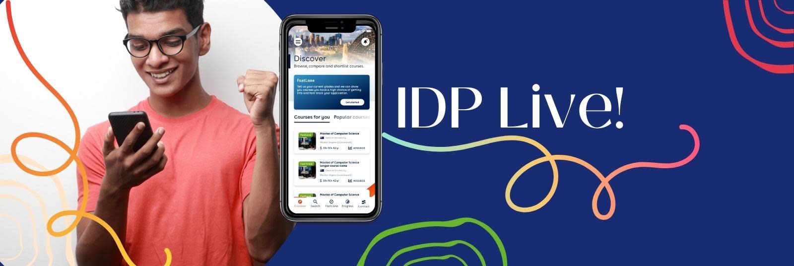 IDP Live app for studying abroad