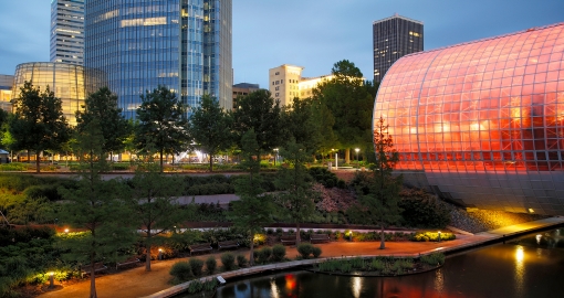 Oklahoma City at Dusk, Oklahoma