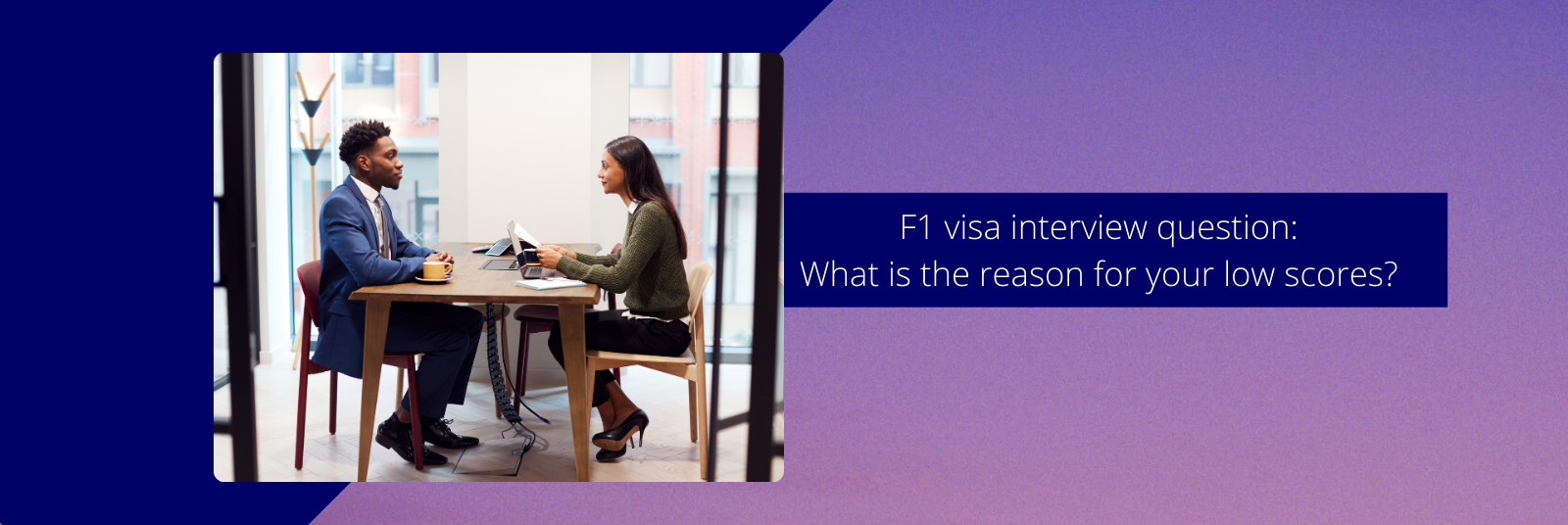F1 visa question on low scores