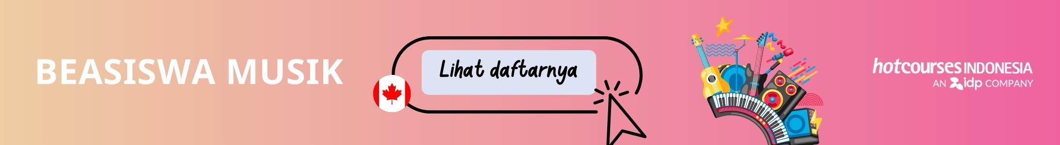 Banner Artikel Beasiswa Kategori Musik di Kanada 