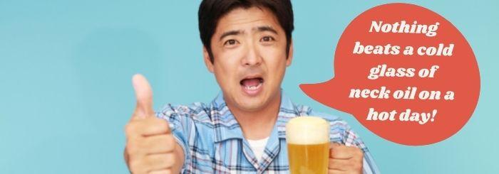 Istilah slang Australia: Neck oil - Hotcourses Indonesia