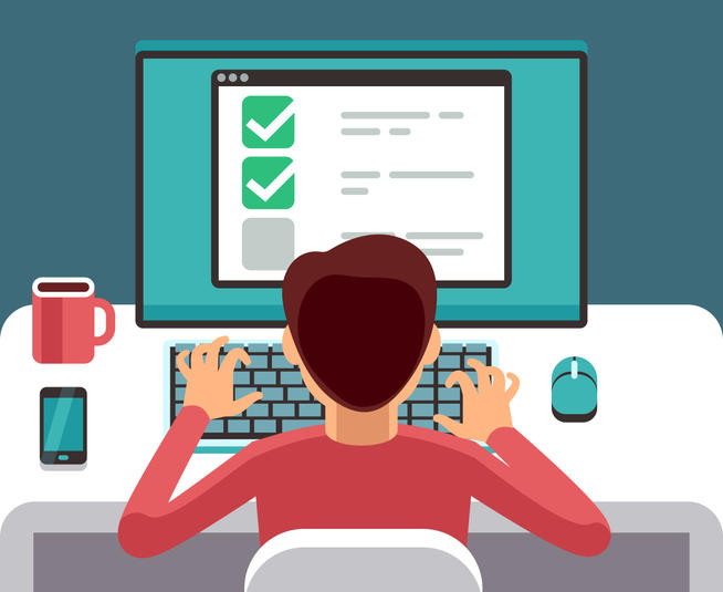 شروط اختبار التوفل المنزلي