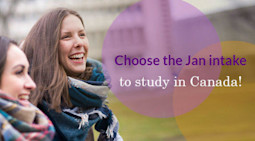 Jan intake to study in Canada for Indian students