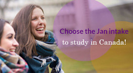Jan intake to study in Canada for Indian students