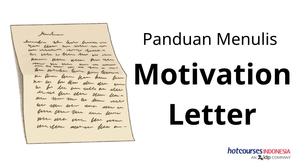 cara membuat motivation letter dan contohnya