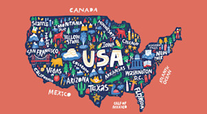 Top subjects in the US