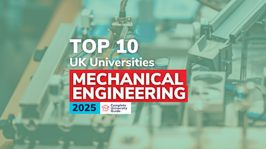 Top 10 universities for Mechanical Engineering 2025