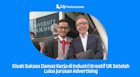 Kisah Sukses Damaz Kerja di Industri Kreatif UK Setelah Lulus Jurusan Advertising