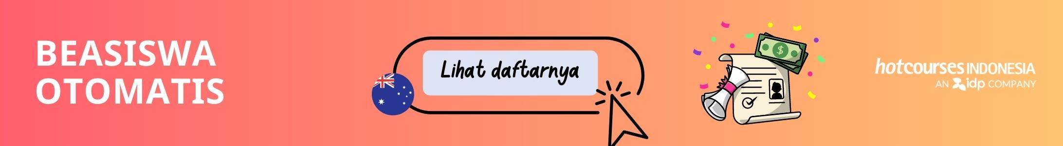 Banner Artikel Beasiswa Otomatis di Australia 