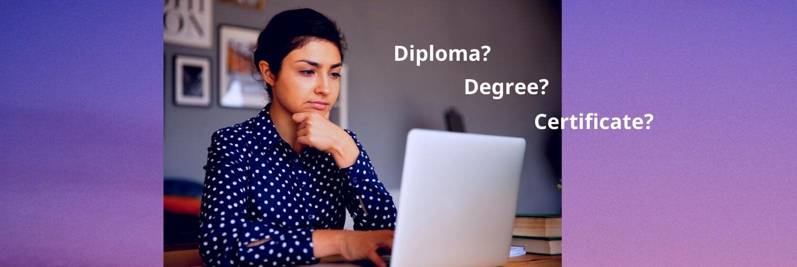 Degree, diploma and certification course in the uk