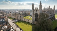 Top view of the University of Cambridge