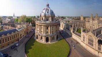 oxford university panoramic photo