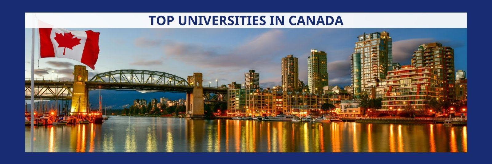 Top universities in Canada