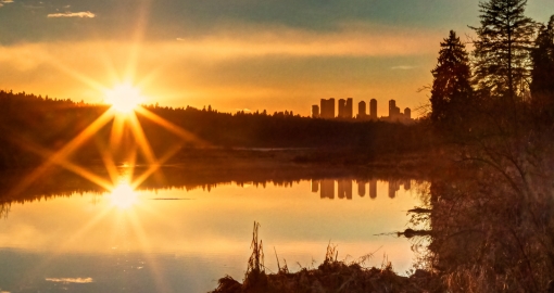Burnaby sunset