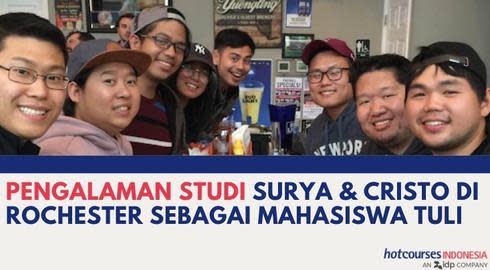 Pengalaman Studi Surya & Cristo di Rochester Sebagai Mahasiswa Tuli