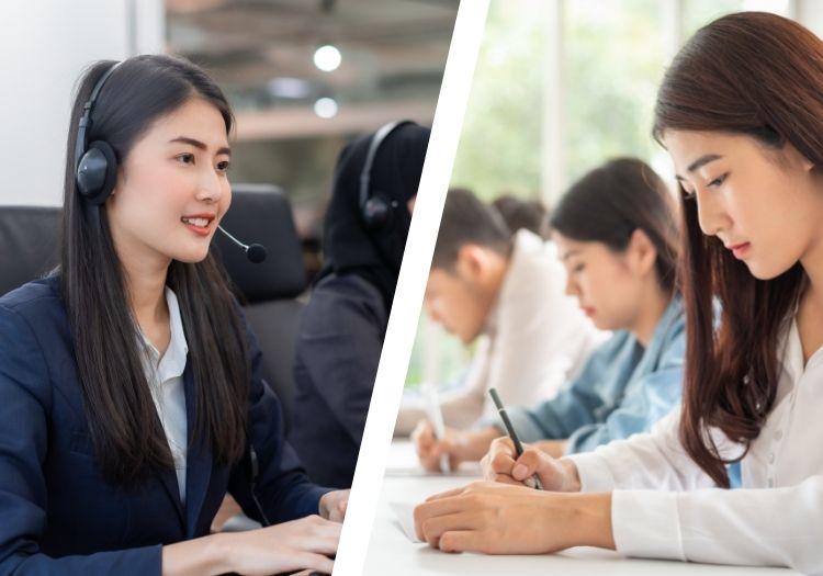 Kamu bisa memilih tes bahasa yang menyediakan jenis tes yang paling pas untukmu, baik yang berbasis komputer ataupun tes tertulis - Hotcourses Indonesia
