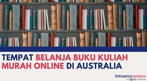 TEMPAT BELANJA BUKU KULIAH MURAH ONLINE DI AUSTRALIA