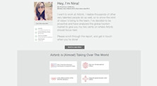 Ý tưởng CV độc đáo đã khiến CEO của Airbnb phải ngước nhìn