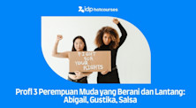 lantang membahas demo