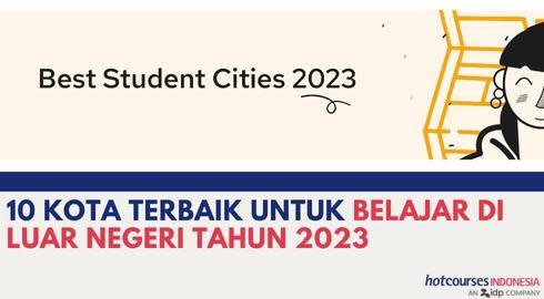 10 KOTA TERBAIK UNTUK BELAJAR DI LUAR NEGERI TAHUN 2023