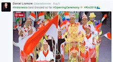 Pendapat Dunia Tentang Seragam Atlet Indonesia di Olimpiade Rio 2016
