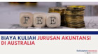 Biaya Kuliah Jurusan Akuntansi di Australia