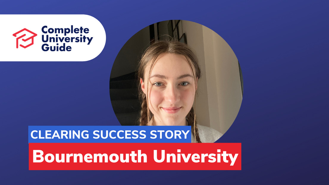 Tia got a place through Clearing to study Design Engineering, Bournemouth University 